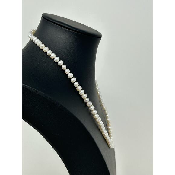 Potato Pearl Necklace with 14KT Clasp - Picture 11 of 11